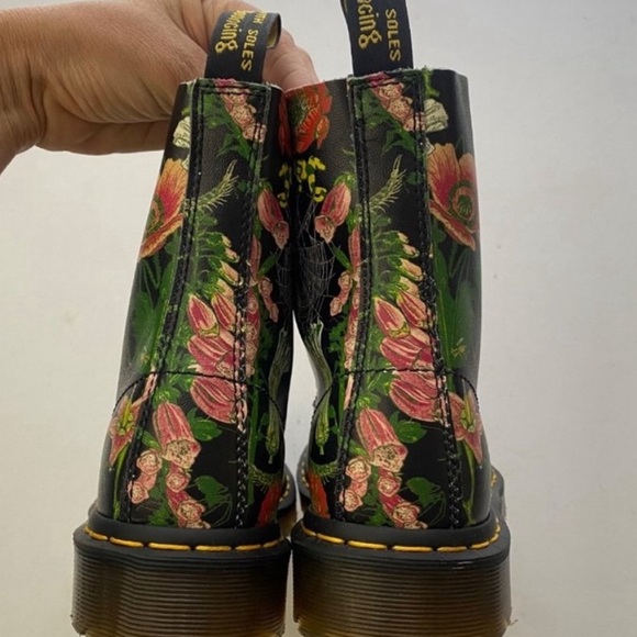 🍃 Like new! Dr. Martens 1460 Wild Botanics Boots 37 - Picture 6 of 7